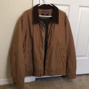 Men’s Duluth Fleece Lined Corduroy Trim Jacket